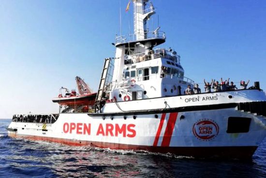西班牙非政府组织救援船“主动拥抱”号(Proactiva