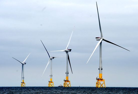 丹麦风力发电量已接近全国用量的50%.
