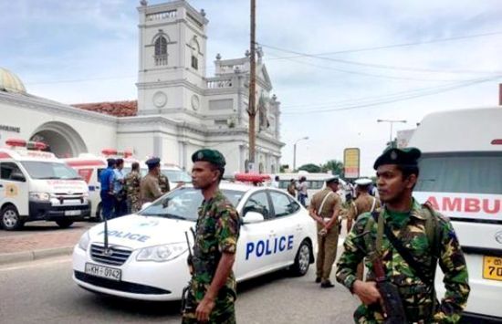 斯里兰卡发生连环爆炸恐怖袭击事件后，军警已加强戒备。