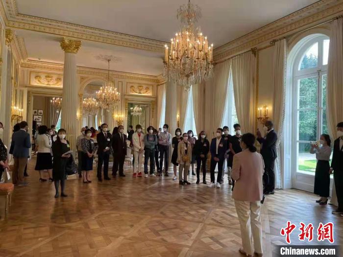 当地时间9月19日，中国驻法国使馆举办“遗产日·中秋情”专场活动。　中国驻法使馆